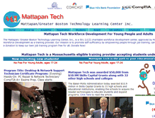 Tablet Screenshot of mattapantech.com